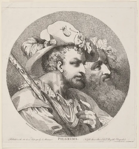 Pilgrims by Joseph Haynes
John Hamilton Mortimer, print, 1780