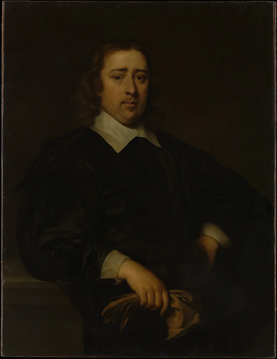 Portrait of a Man by Cornelis Jonson van Ceulen, painting, 1648