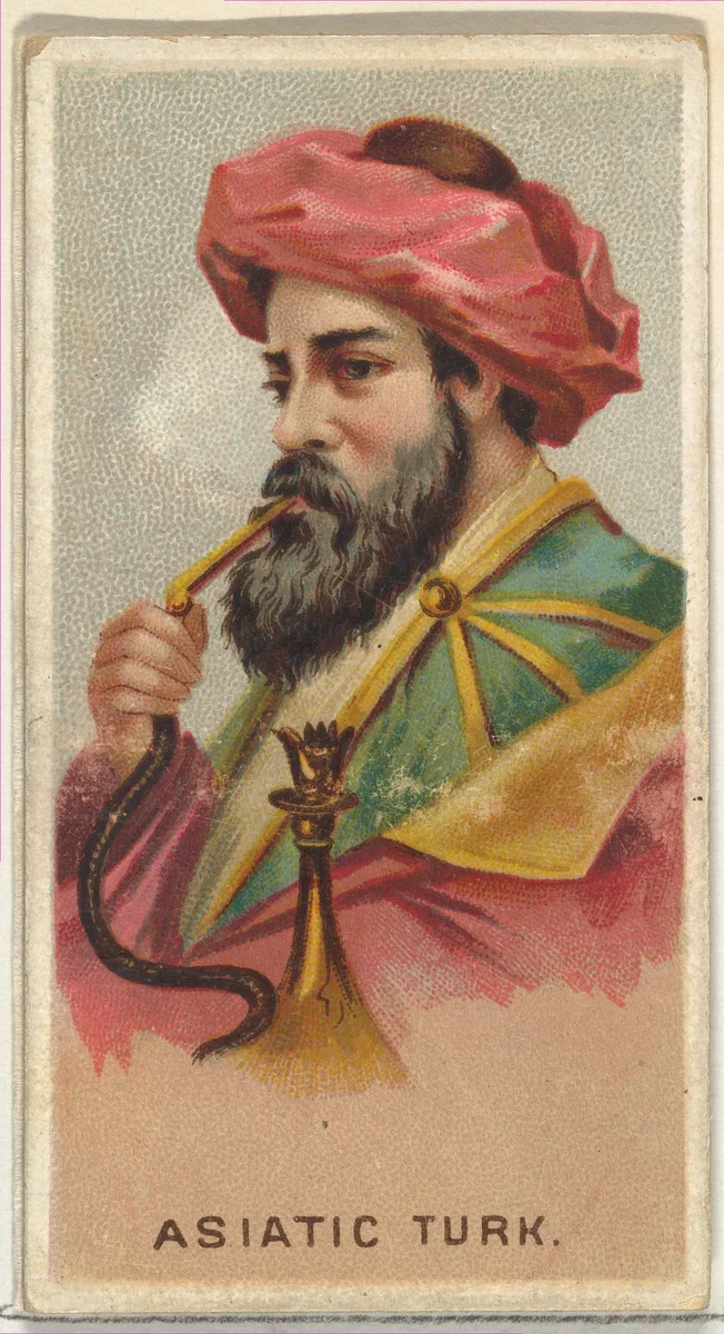 Asiatic Turk, from World's Smokers series (N33) for Allen & Ginter Cigarettes by Allen & Ginter, print, 1888