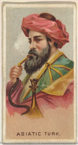 Asiatic Turk, from World's Smokers series (N33) for Allen & Ginter Cigarettes by Allen & Ginter, print, 1888