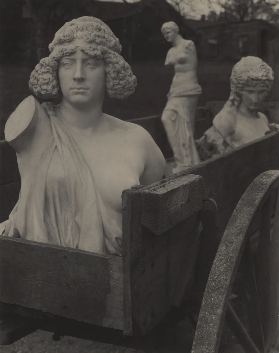 Judith Being Carted from Oaklawn to the Hill or The Way Art Moves by Alfred Stieglitz, photograph, 1920