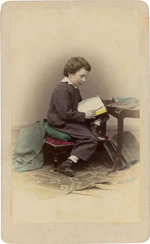 Portrait of a Boy by American 19th Century, photograph, 1860-1869