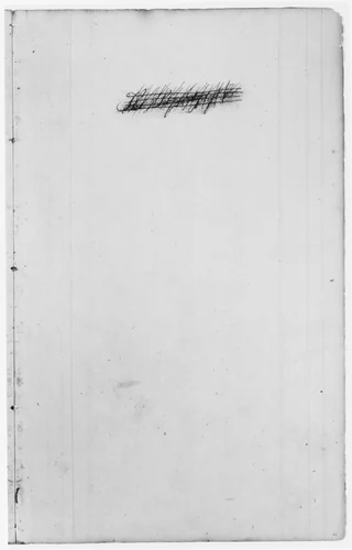 Brown Ink Inscription (Crossed Out) (from Sketchbook) by John William Casilear, artwork, 1811-1893