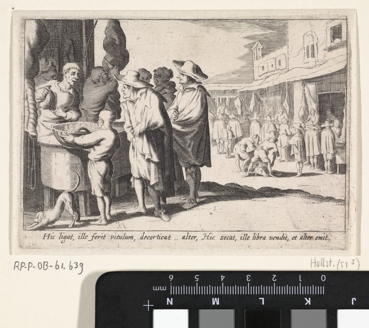 Slagers by anonymous, print, 1613-1667