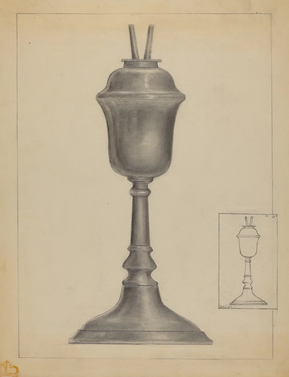 Lamp by George Nelson, index of american design, 1936