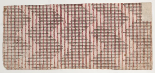 Book cover with floral pattern by anonymous, print, 1700-1800