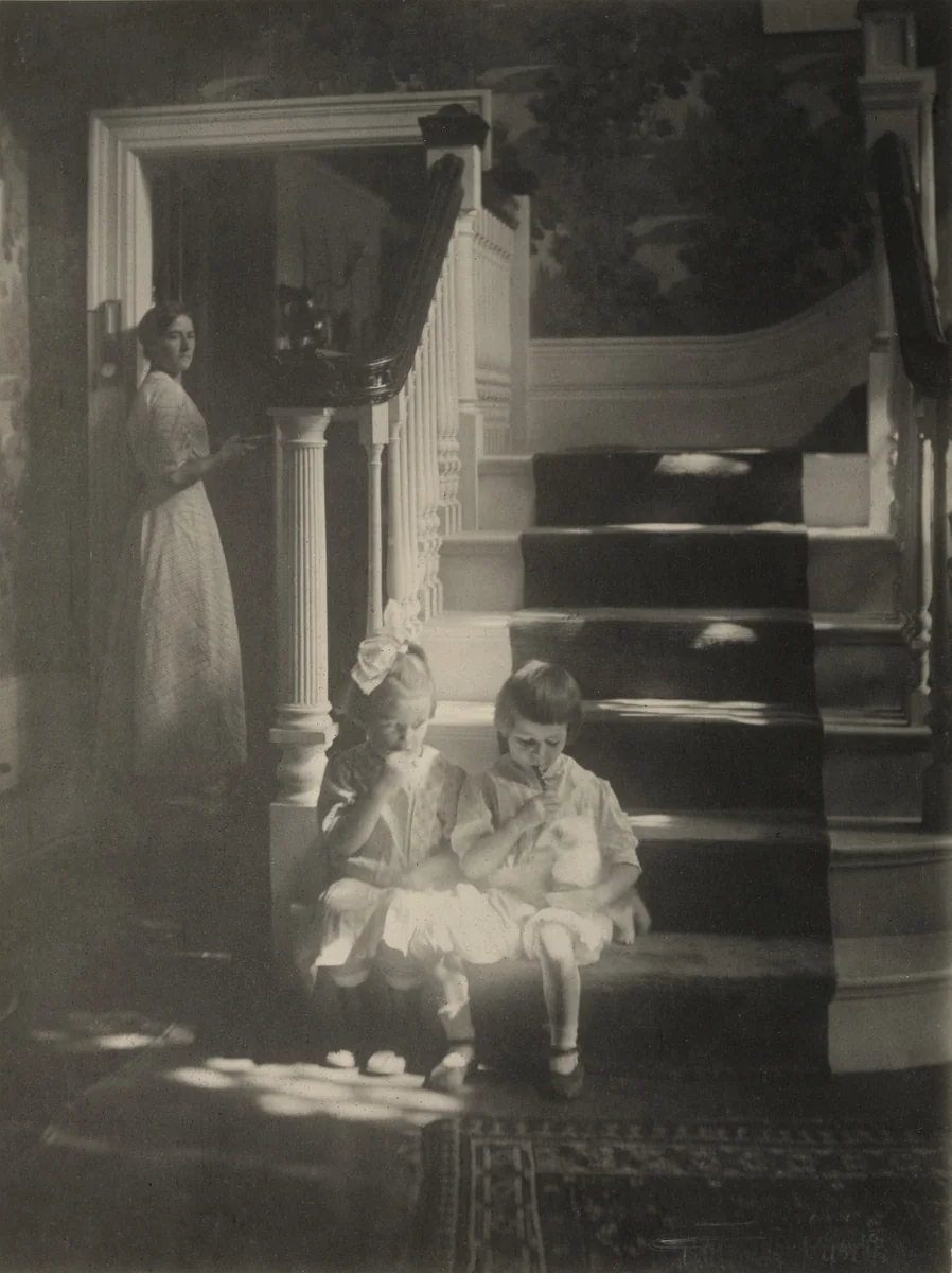 Lolly Pops by Gertrude Käsebier, photograph, 1910
