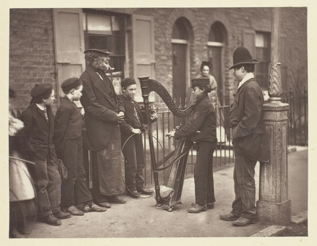 Halian Street Musicians by John Thomson
Adolphe Smith, photograph, 1881