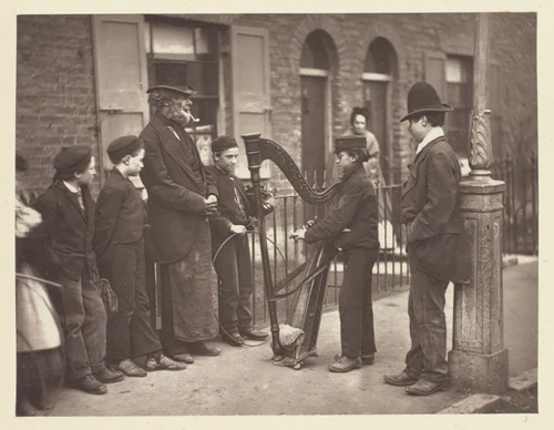 Halian Street Musicians by John Thomson
Adolphe Smith, photograph, 1881