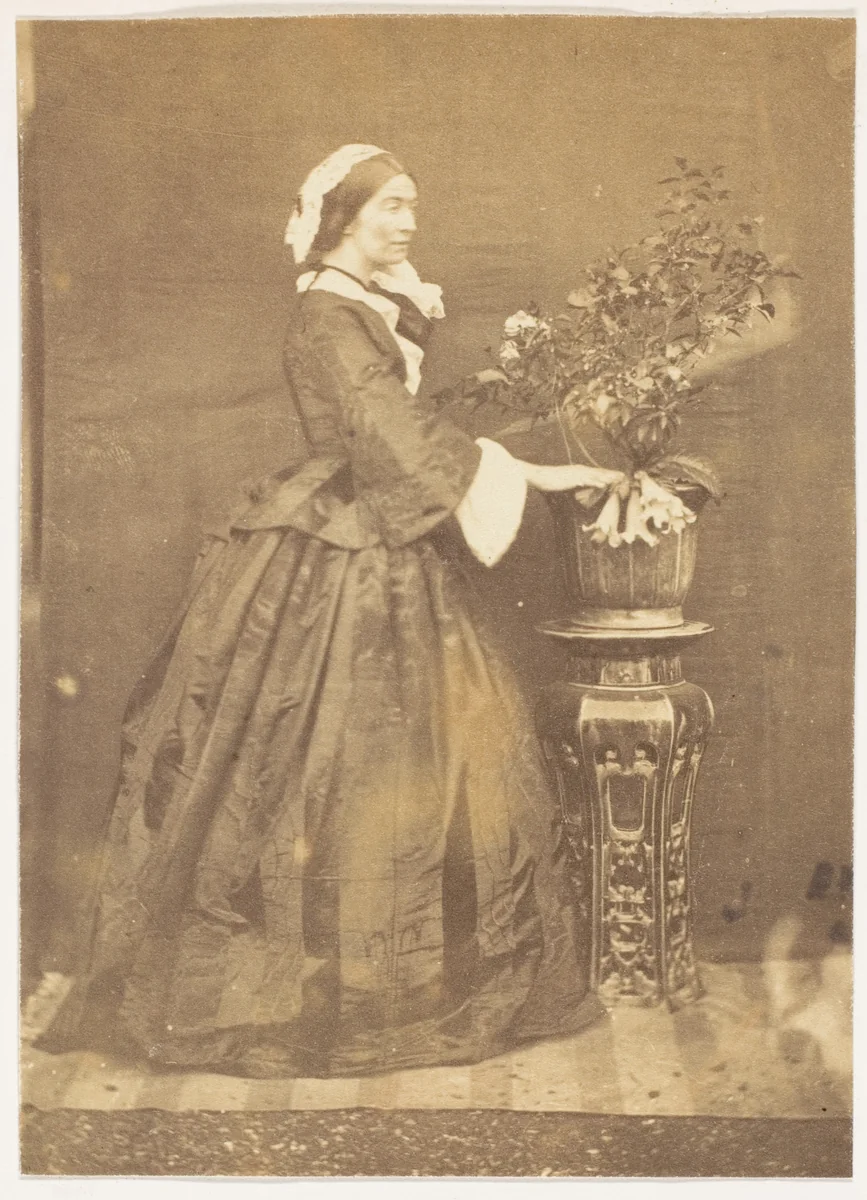 [The Viscountess Canning, Barrackpore] by John Constantine Stanley, photograph, 1858