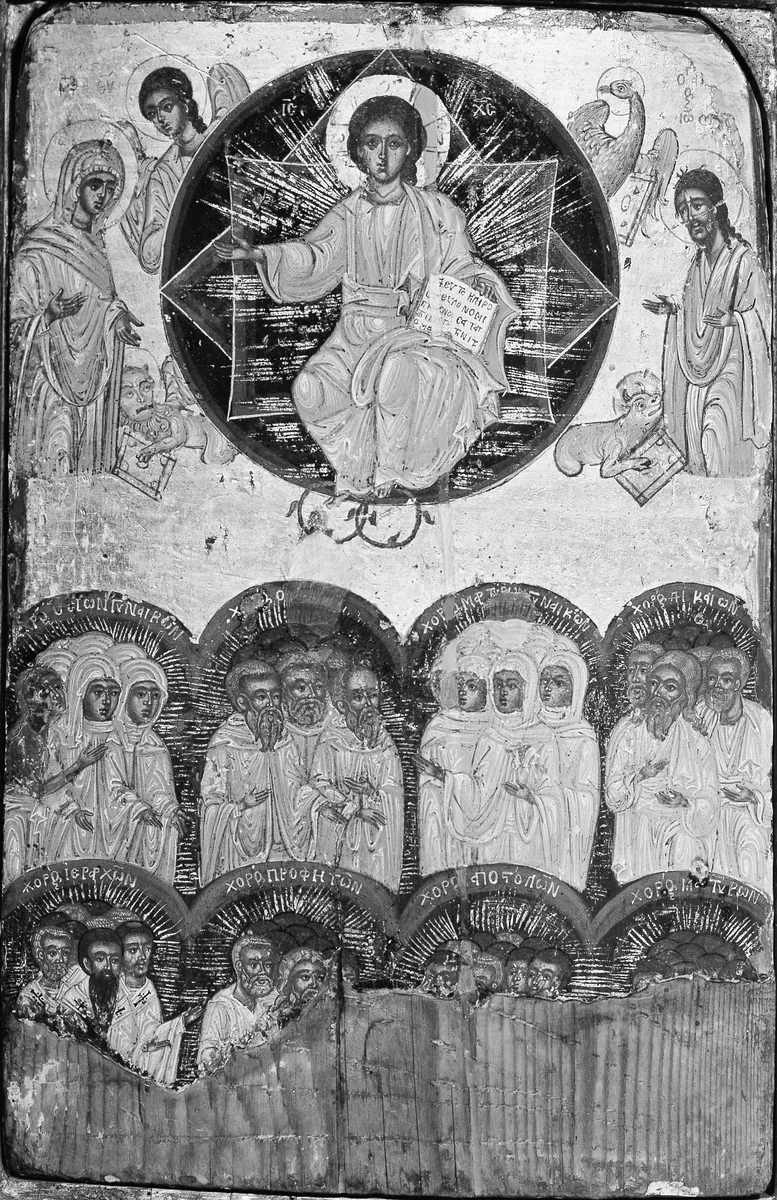 All Saints by Greek Painter, painting, 1700-1799
