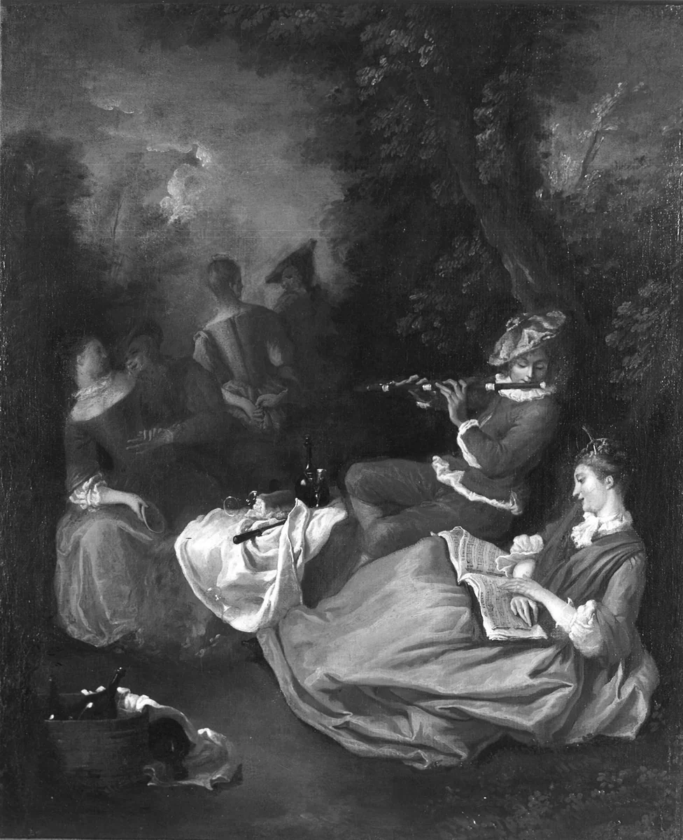 Fête Champêtre by Artist Unknown, painting, 1750-1800