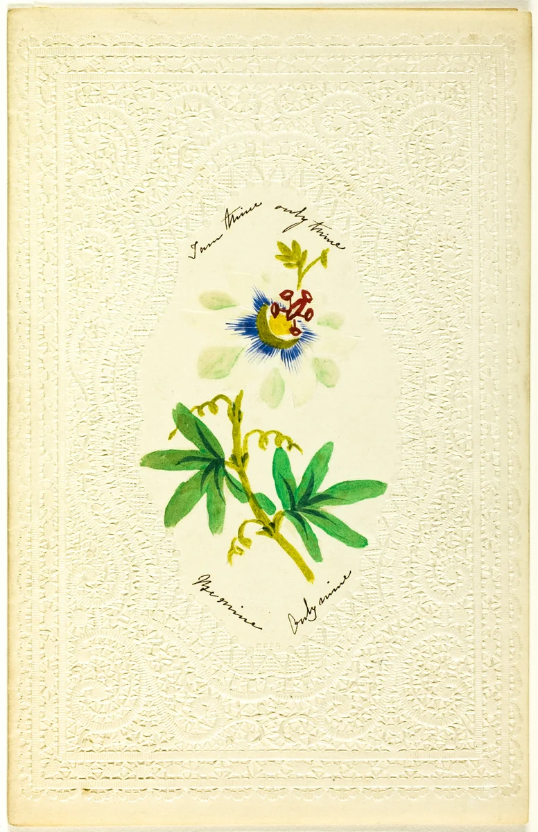 I am Thine Only Thine (valentine) by George Meek, other, 1835-1845