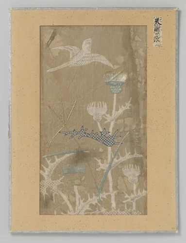 Fragment textiel by anonymous, textile, 1781-1789