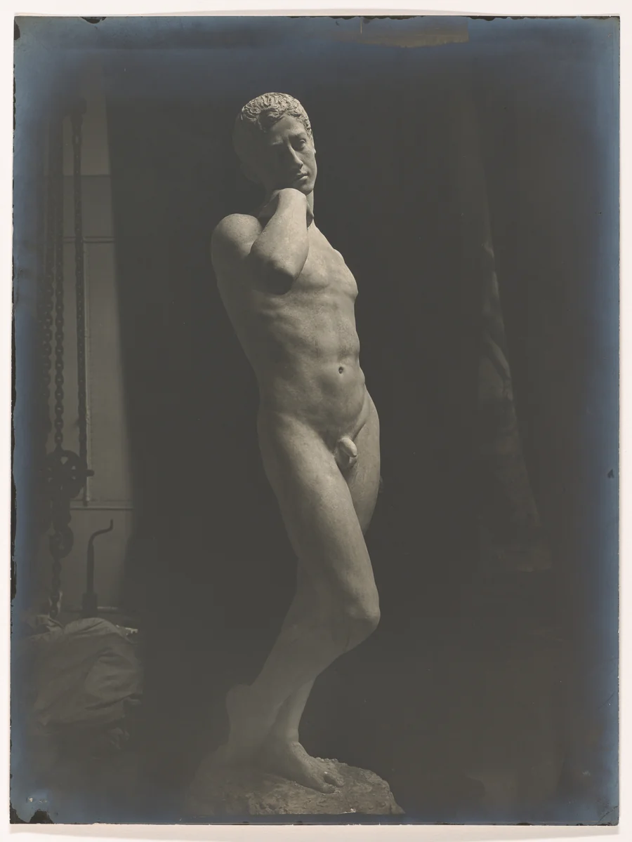 [Study of a Sculpture] by Eugène Druet, photograph, 1898-1902