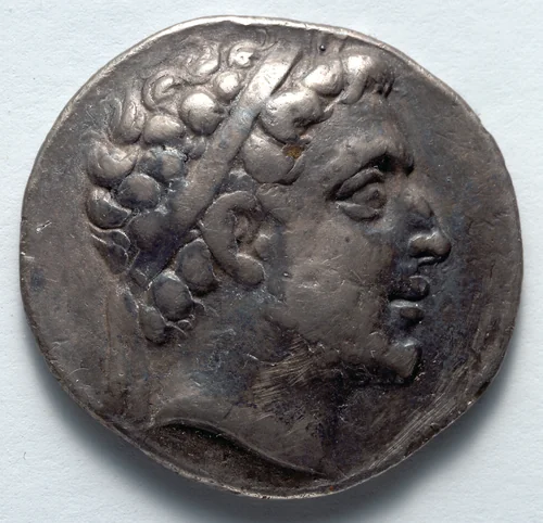 Didrachm: Head of Philip V, r., diademed and slightly bearded (obverse) by Unknown, metalwork, -220--179