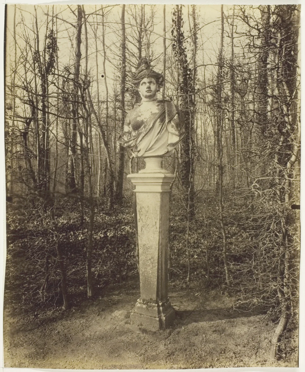 Versailles, Trianon, (Coin de Parc) by Jean-Eugène-Auguste Atget, photograph, 1902