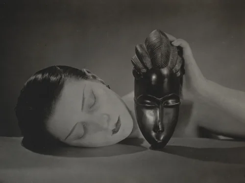 Noire et blanche by Man Ray, photograph, 1926