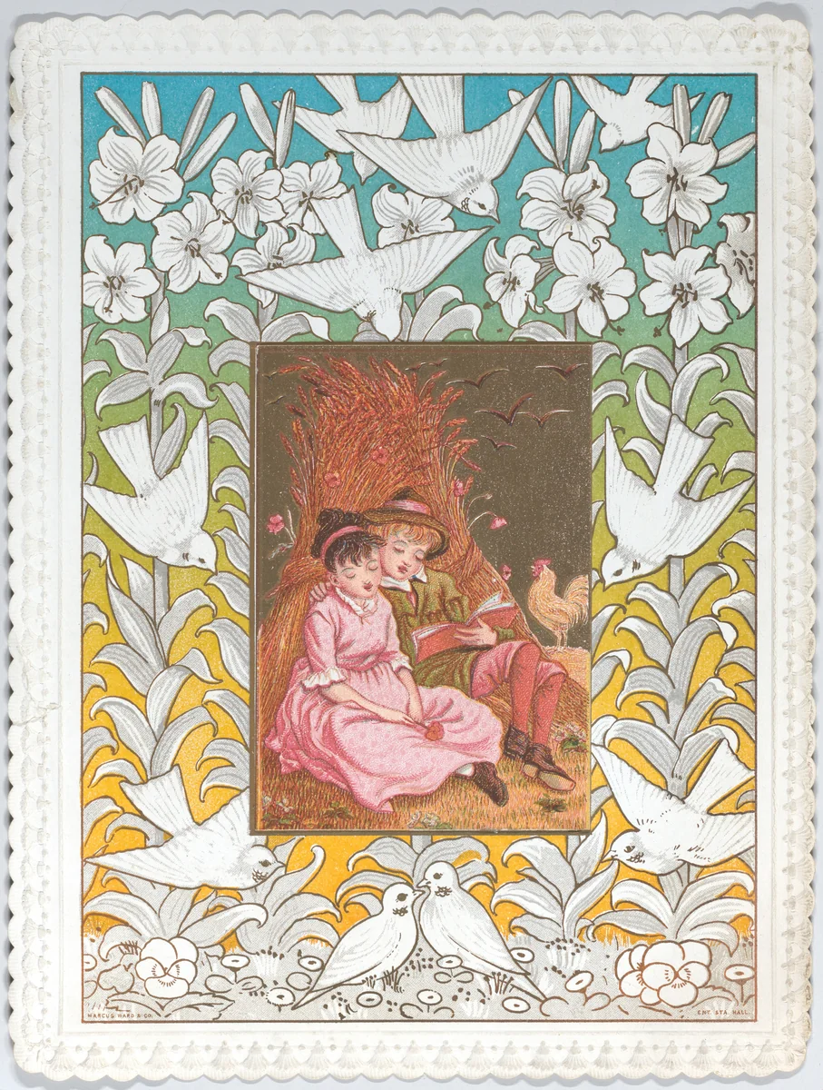 Valentine by Kate Greenaway, other, 1876