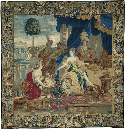 Abundantia, from The Four Continents and Related Allegories by Lodewijk van Schoor
Pieter Spierinckx
Albert Auwercx, textile, 1670-1710