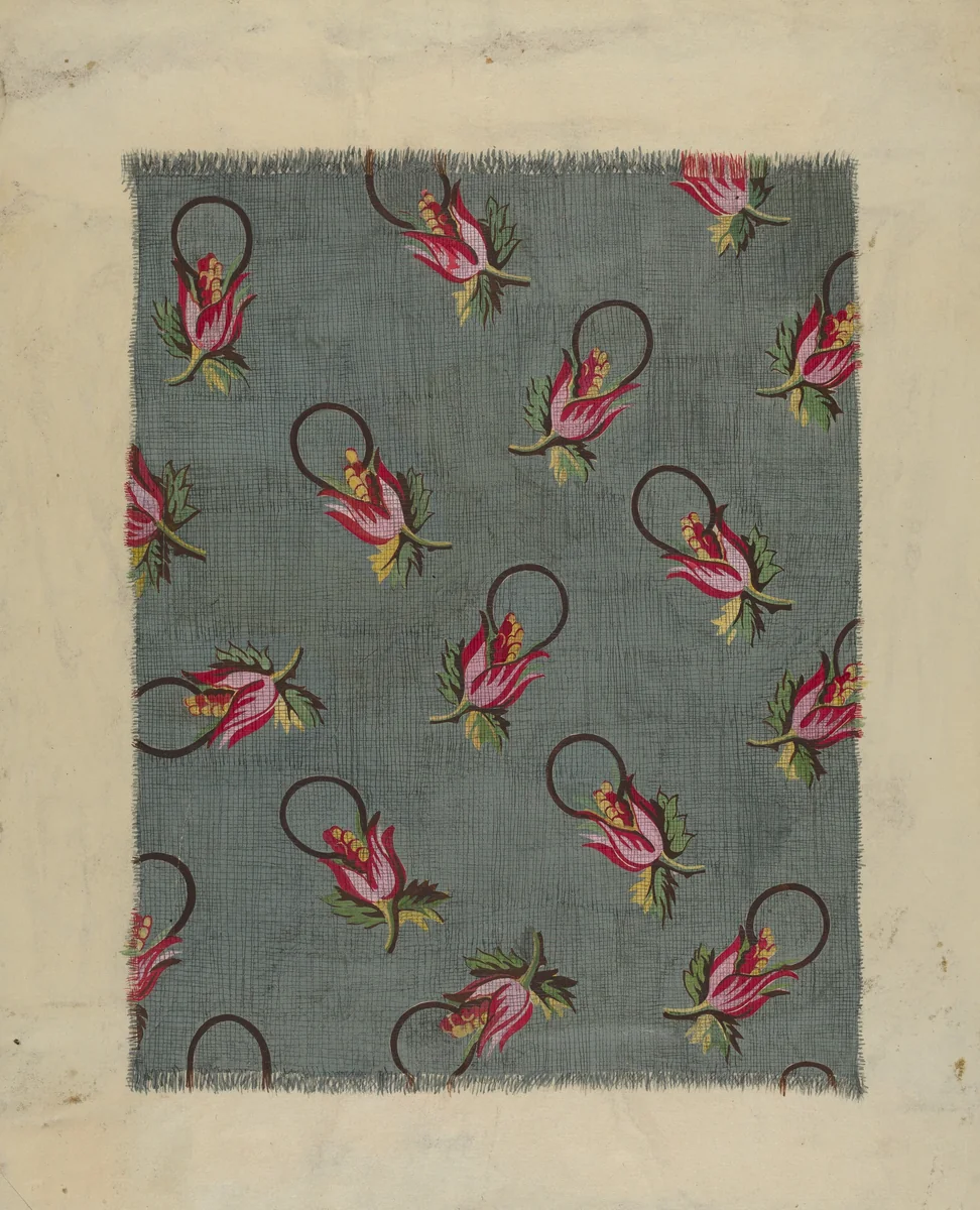 Calico by Grace Halpin, index of american design, 1936