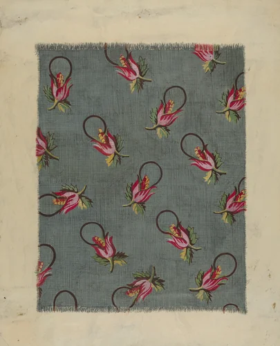 Calico by Grace Halpin, index of american design, 1936