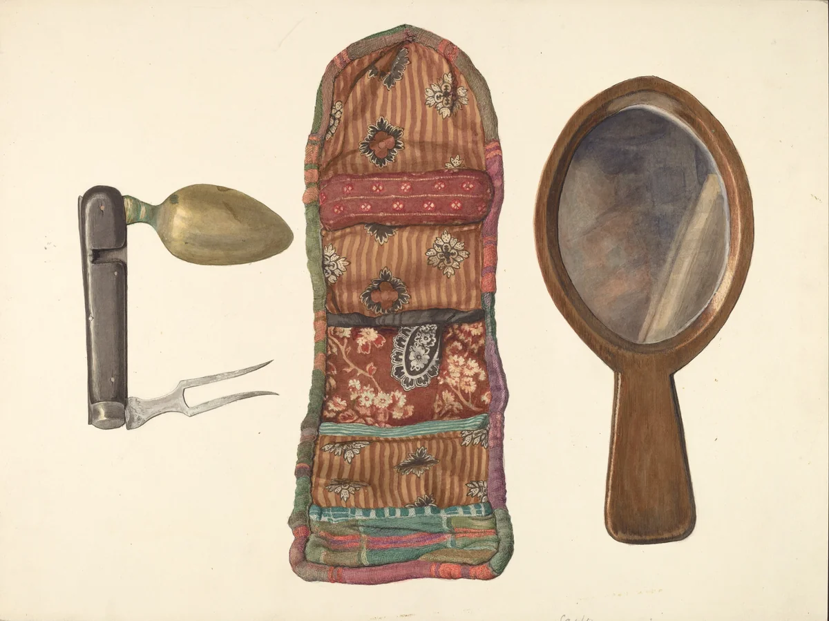 Army Kit by Carl Buergerniss, index of american design, 1942