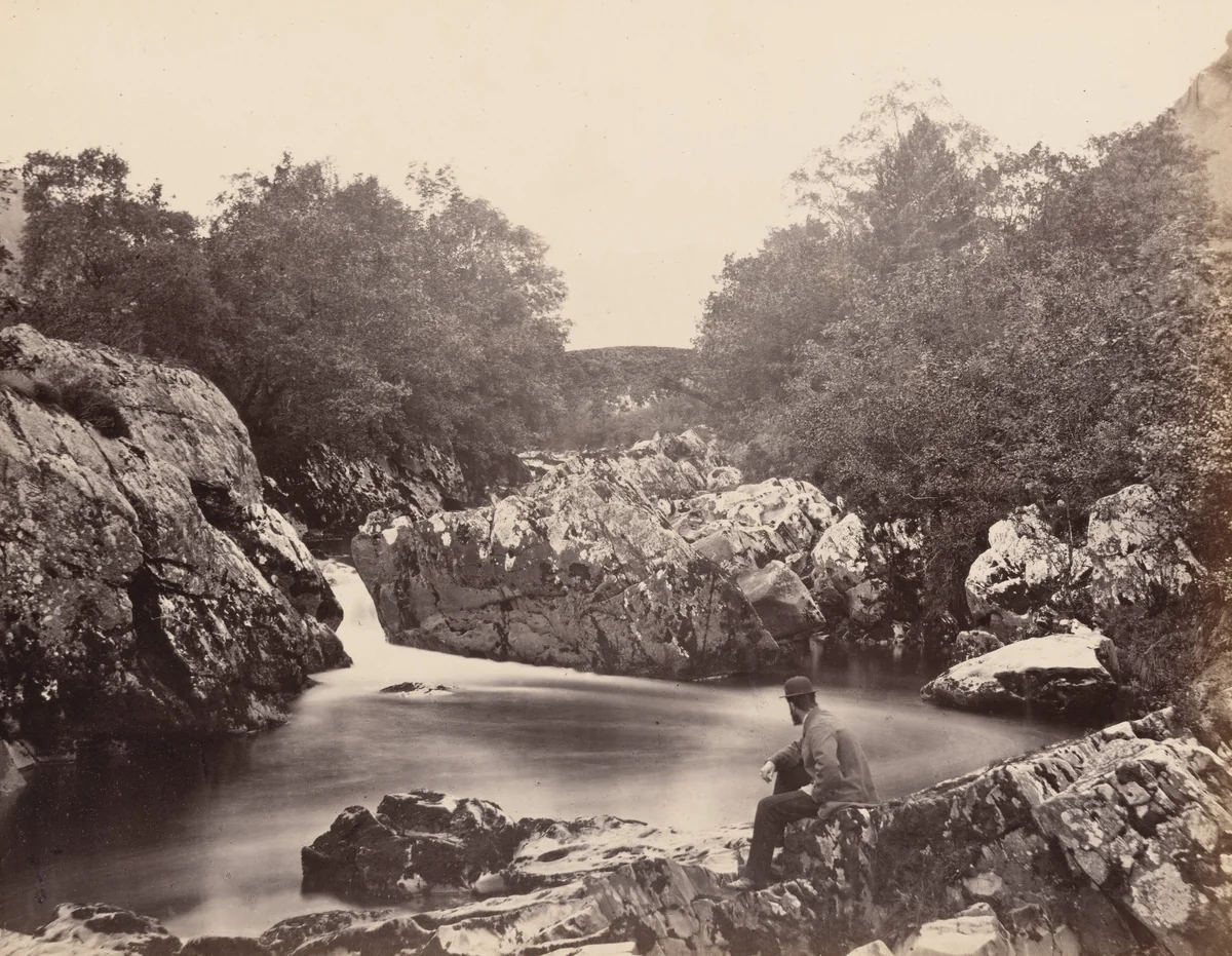Bridge near Betws-y-Coed by Henry White, photograph, 1853-1863