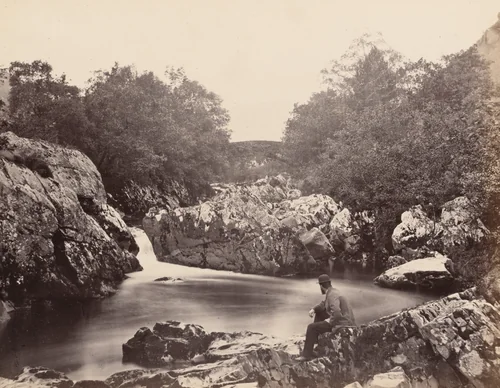 Bridge near Betws-y-Coed by Henry White, photograph, 1853-1863