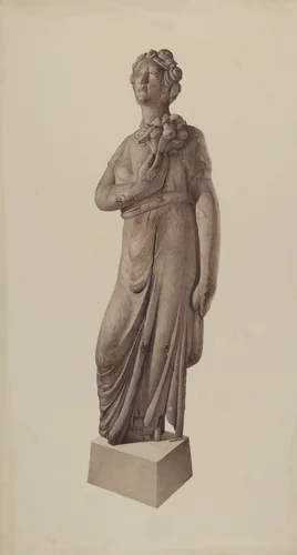 Garden Figure by Robert Pohle, index of american design, 1939