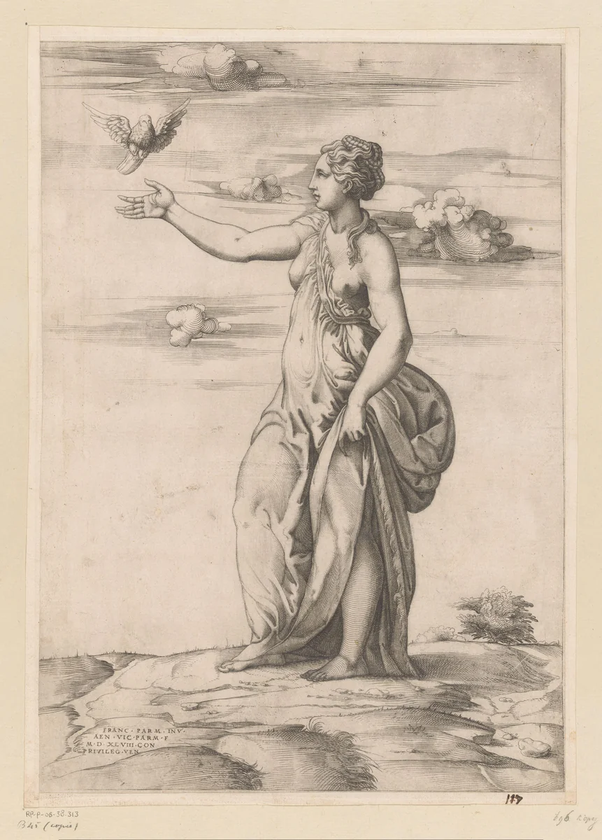 Proserpina en Ascalaphus als uil by Unknown, print, 1548