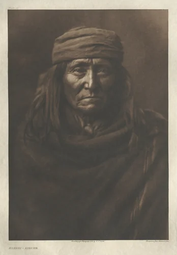 Portfolio I, Plate 16: Eskadi-Apache by Edward Curtis, other, 1903