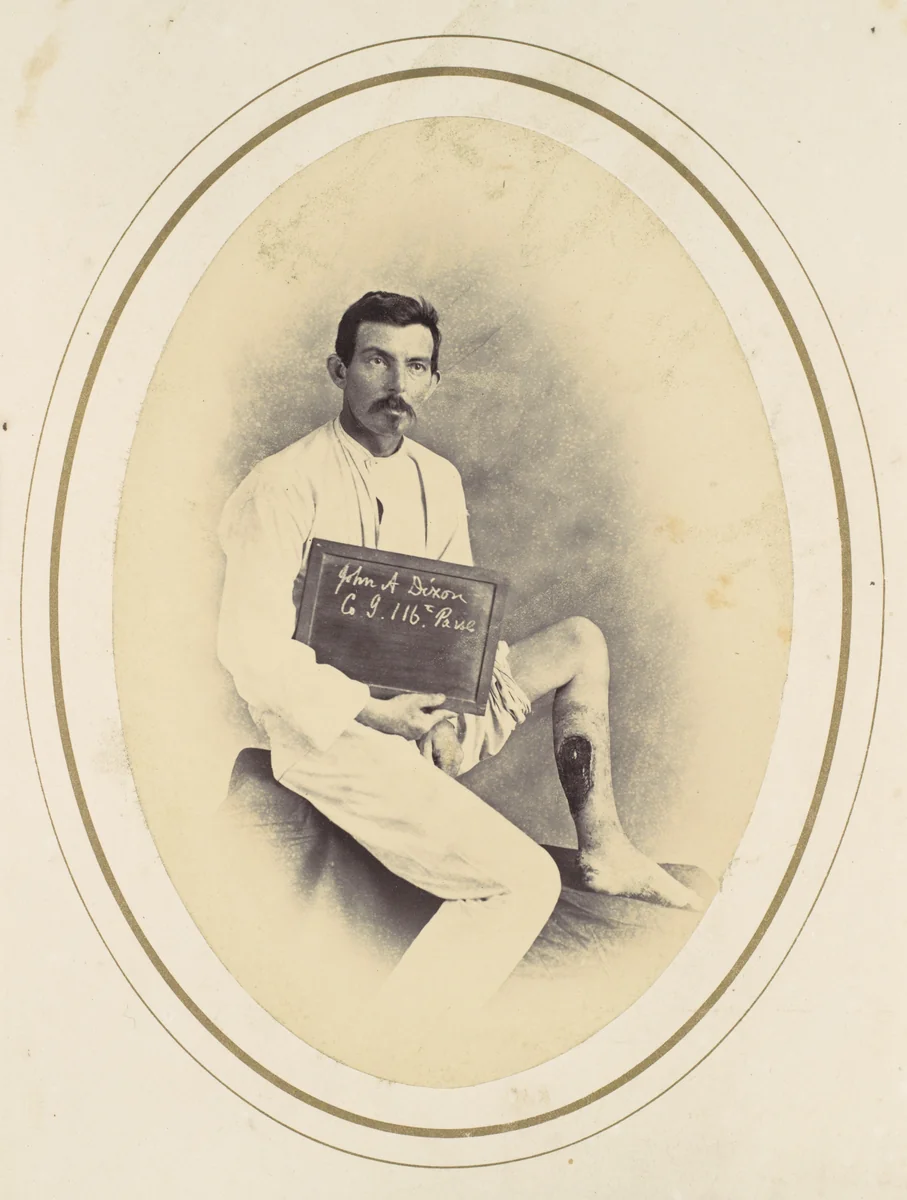 John A. Dixon by Reed Bontecou, photograph, 1865