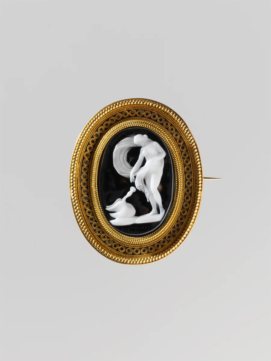 Nymph and Swan by Benedetto Pistrucci, other, 1825-1845