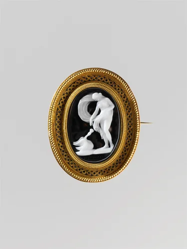 Nymph and Swan by Benedetto Pistrucci, other, 1825-1845