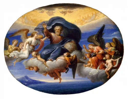 God the Father by Pierre Mignard I, painting, 1664