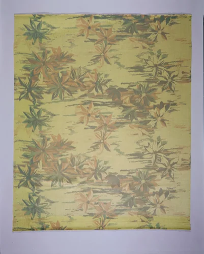 Clematis textile by Associated Artists, artwork, 1883-1900