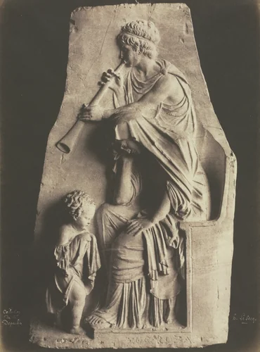 Plaster Cast from the Depaulis Collection by Henri Le Secq, photograph, 1854-1855