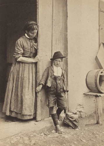 The Truant, Mittenwald by Alfred Stieglitz, photograph, 1886