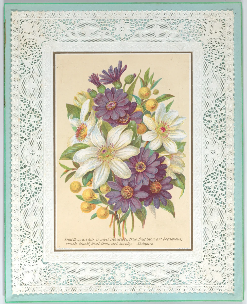 Valentine by anonymous, other, 1876