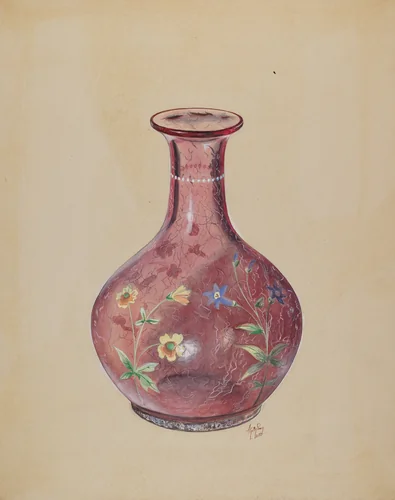 Water Carafe by Ralph Atkinson, index of american design, 1937