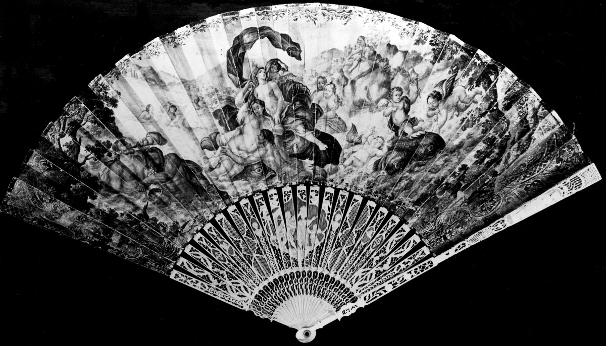 Fan by Benjamin West, other, 1775-1800