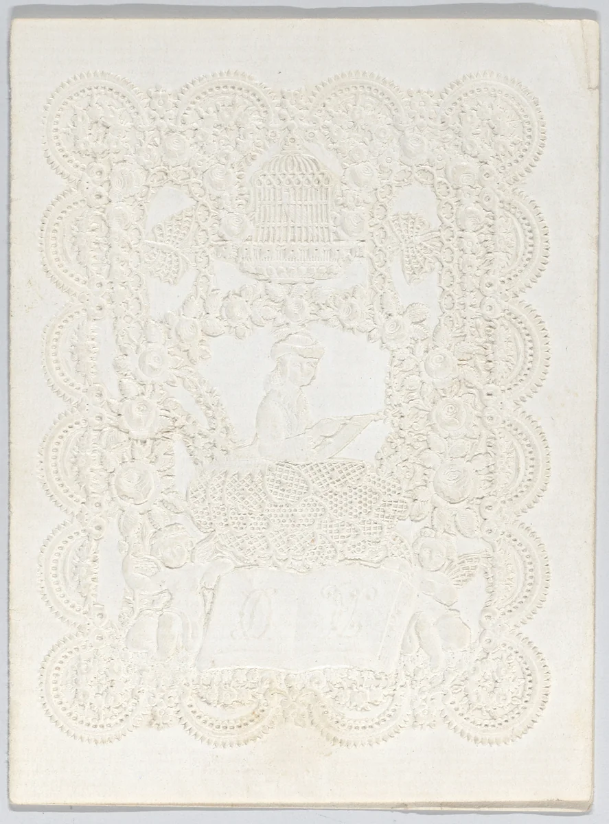 Valentine by anonymous, other, 1847-1870