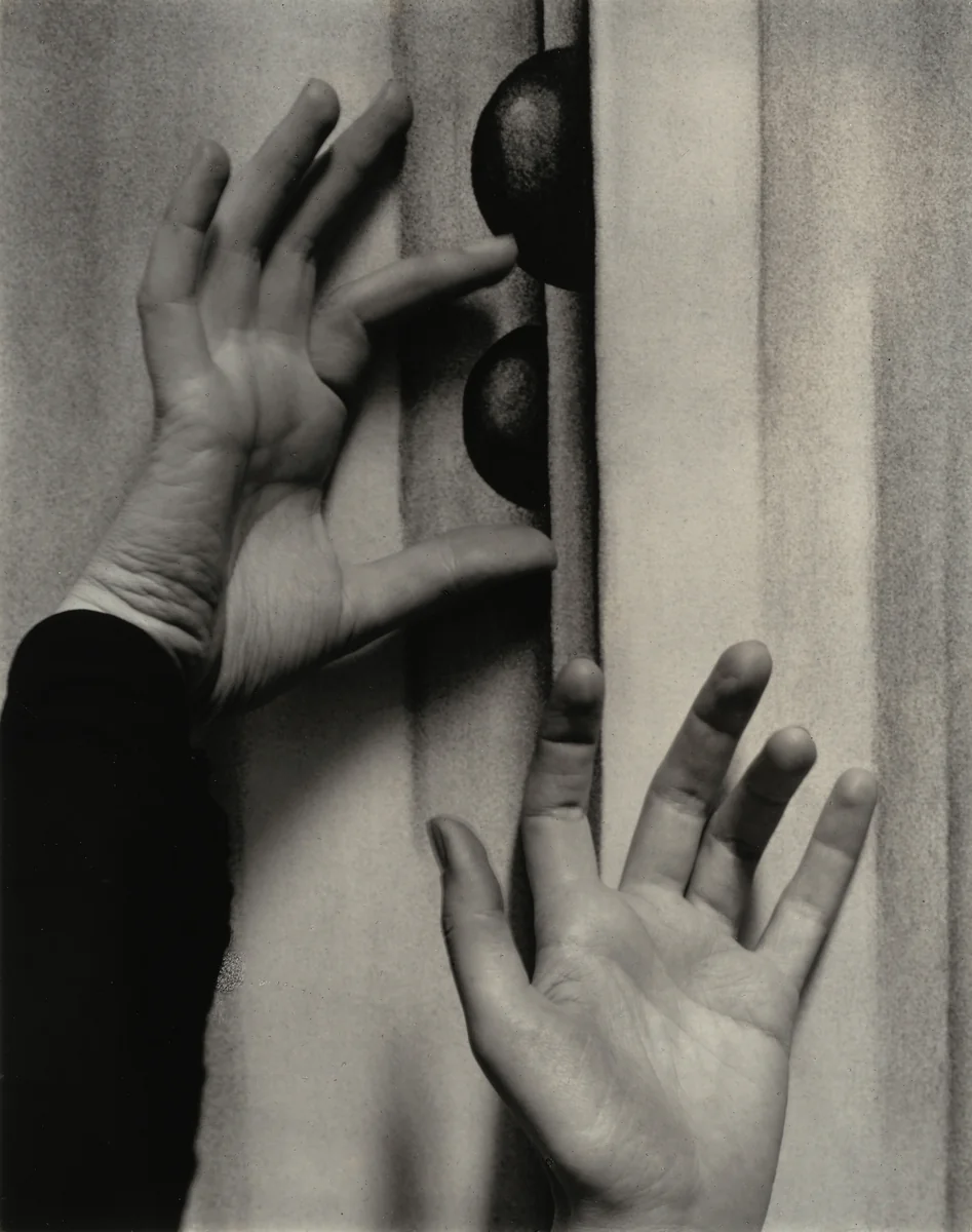 Georgia O'Keeffe—Hands by Alfred Stieglitz, photograph, 1919