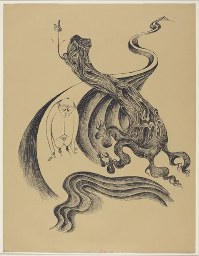 Am Wegende (End of the Road) by Heinrich Hoerle, portfolio, 1920