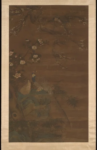 Birds and Flowers by Unidentified Artist, painting, 1700-1899
