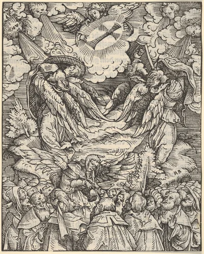 Designation of the Elect, plate 6 from The Apocalypse by Hans Burgkmair, print, 1523-1524