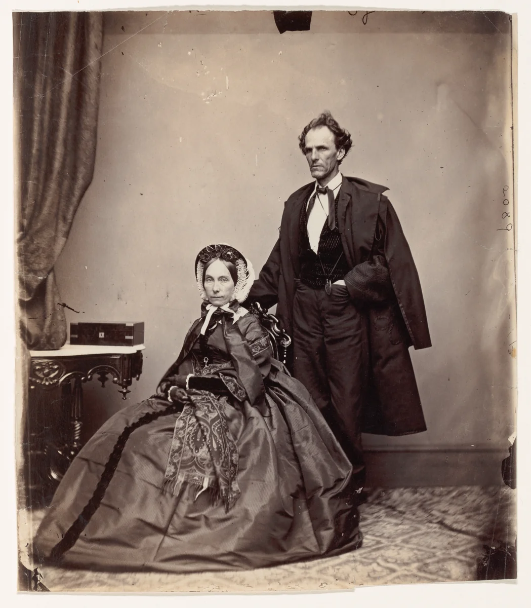 [Senator and Mrs. James Henry Lane] by Brady & Co., photograph, 1861-1866