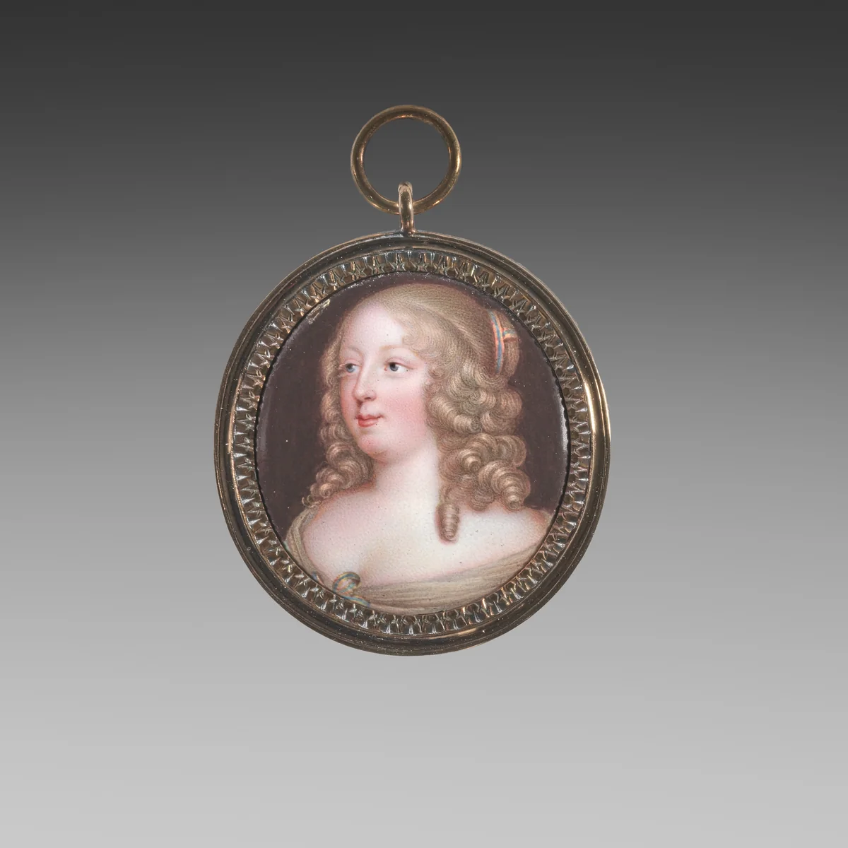 Portrait of a Woman by Jean Petitot, painting, 1665-1675