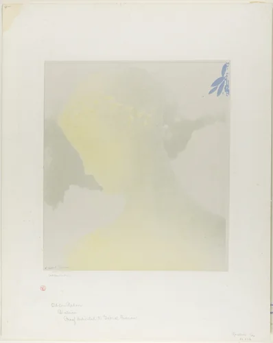 Béatrice by Odilon Redon, print, 1897